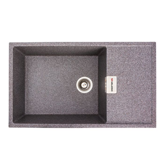 Гранитная мойка для кухни VALESO 8650 DIAMOND матовая (микс)