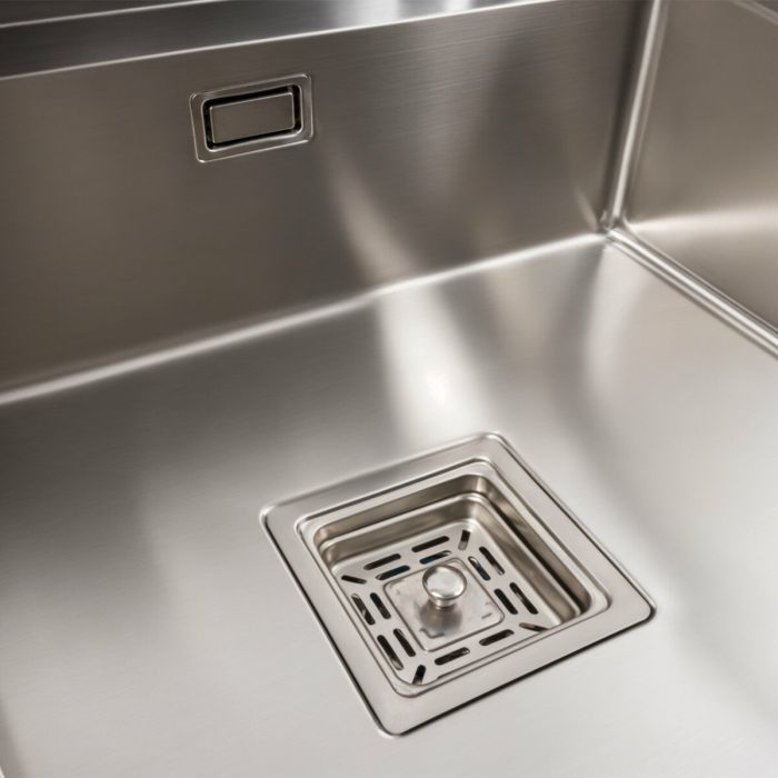 Кухонная мойка скрытая нержавеющая сталь Platinum TZ 50*50