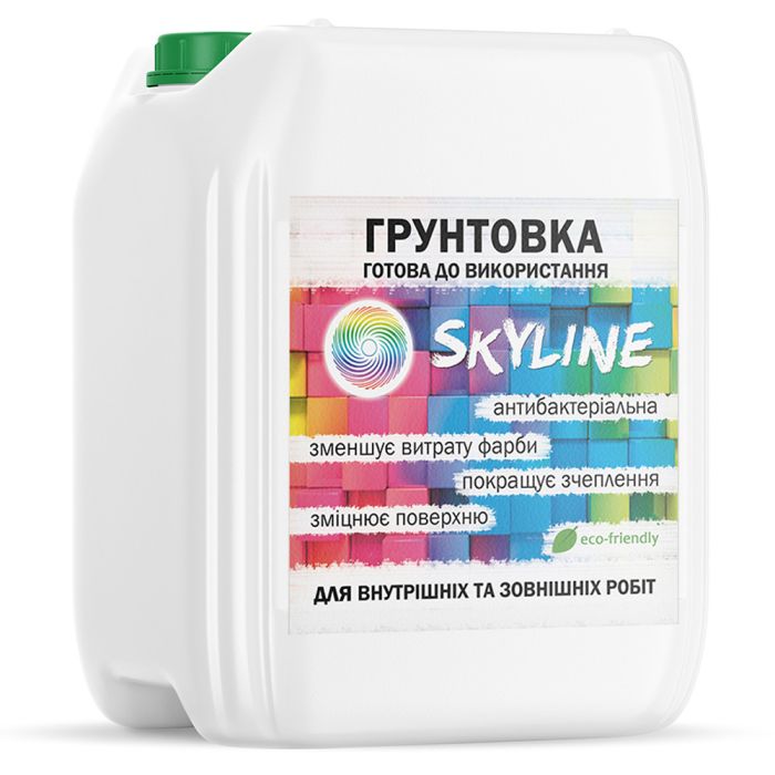 Грунтовка акриловая глубокопроникающая готовая к применению SkyLine 5 л