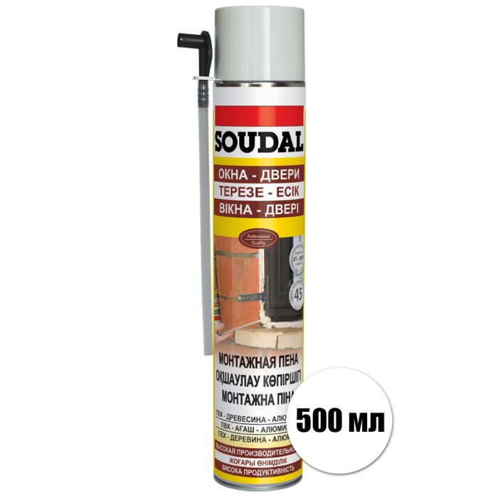 Пена монтажная SOUDAL 500 мл