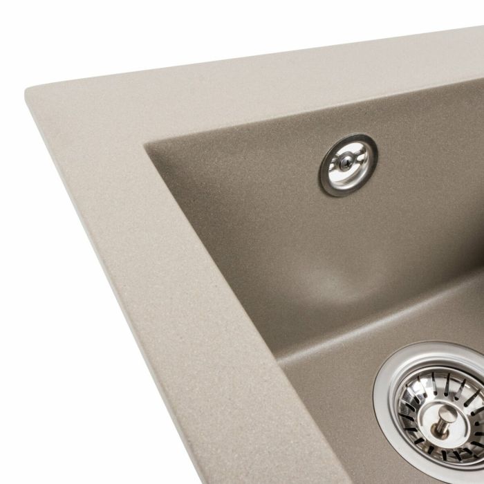 Гранітне миття для кухні Platinum 4150 SOKIL матовий Титан