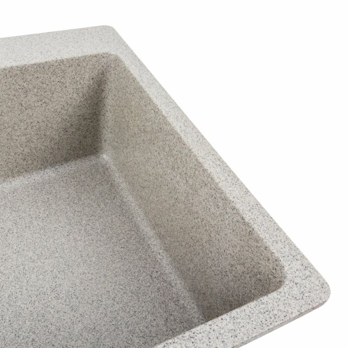 Гранитная мойка для кухни Platinum 7850 Bogema матовая (серая)
