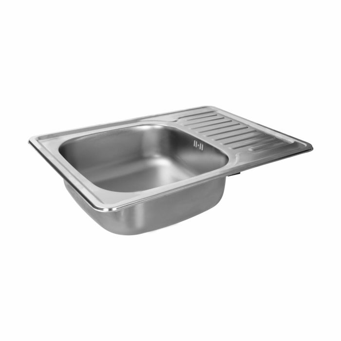 Кухонная мойка из нержавеющей стали Platinum 7050 САТИН (0,8/180 мм), L