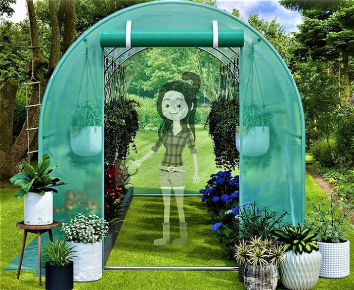 Парник, теплиця 10 м² (400 x 250см) Garden Line Польща