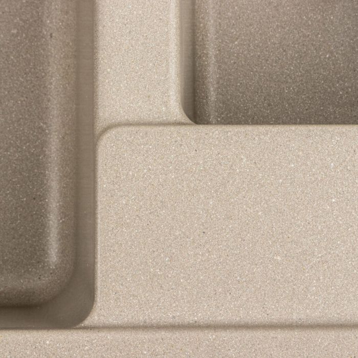Гранитная мойка для кухни Platinum 7850W TOSKANA матовый Титан