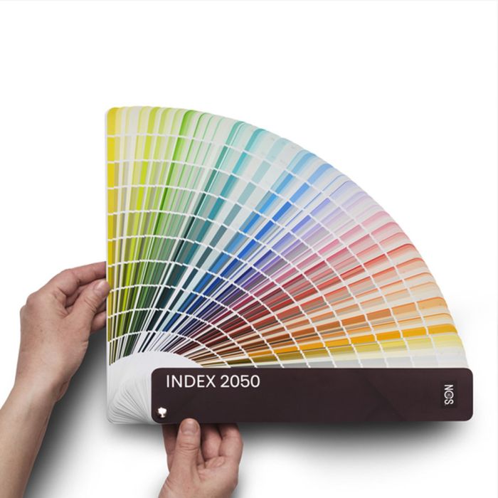 Каталог цветов веер палитра NCS Index 2050