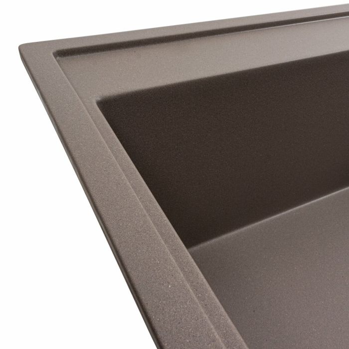 Гранитная мойка для кухни Platinum 7950 AZURIT матовая Дюна