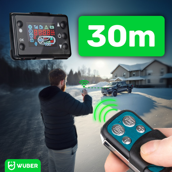 Автомобільний дизельний обігрівач WEBASTO WUBER 5 кВт 12 В