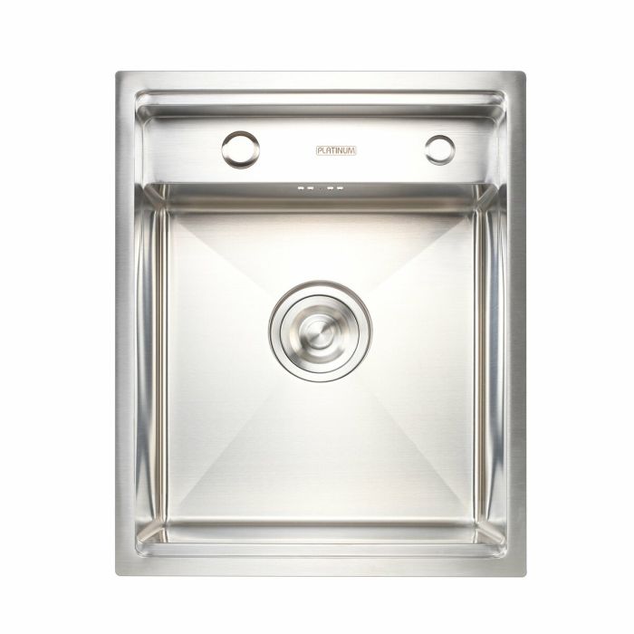 Кухонная скрытая мойка Platinum Handmade 400х500х220 (смеситель в комплекте)