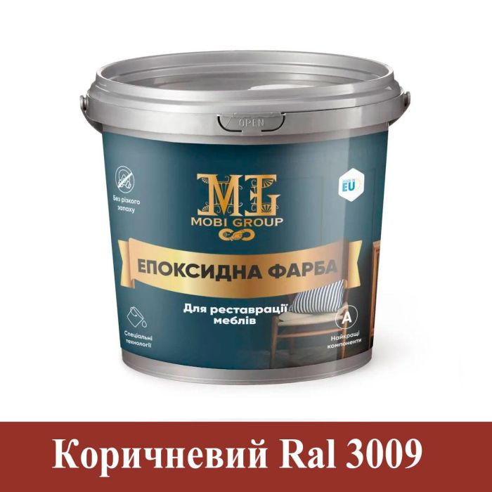 Епоксидна фарба для меблів Mobi Group 4.5кг Коричнева