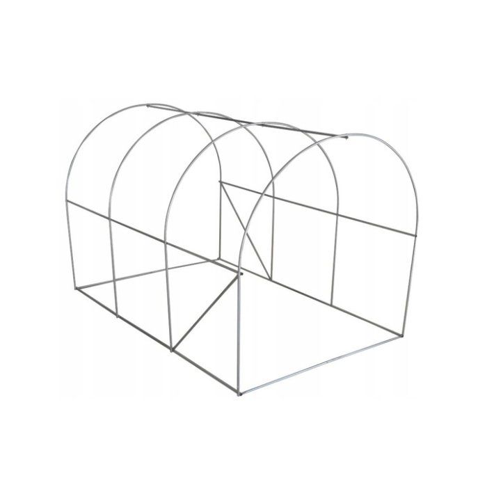 Садовая теплица с UV пленкой 6 м2 (3 х 2 х 2 м) BASS POLSKA, Прозрачная