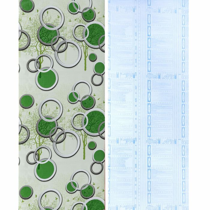 Самоклеюча плівка на паперовій основі зелені дерева 0,45х10м SW-00000797