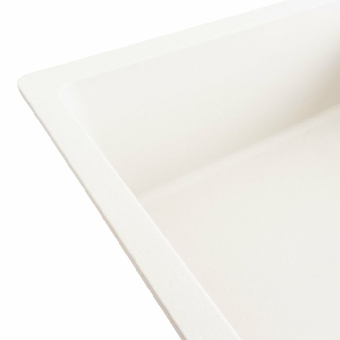 Гранитная мойка для кухни Platinum 7850 ROMA матовая (белая)