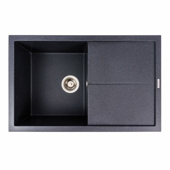 Гранитная мойка VALESO 7950 MAGNUM (карбон, матовая)