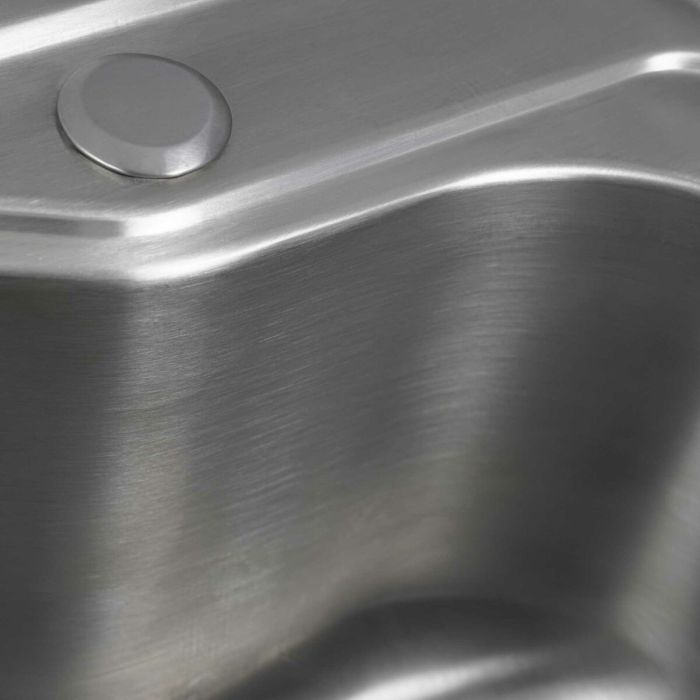 Кухонная мойка из нержавеющей стали Platinum САТИН 5843 (0,6/210 mm)