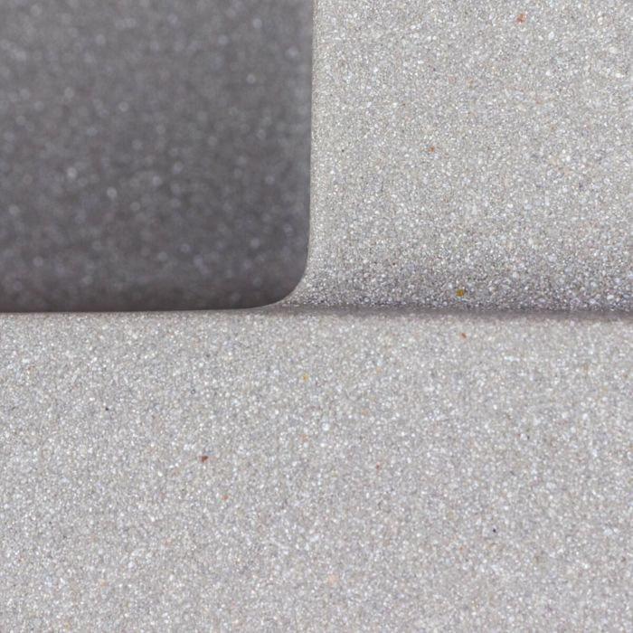 Гранітне миття для кухні VALESO 7843 SOLID матовий Сірий металік