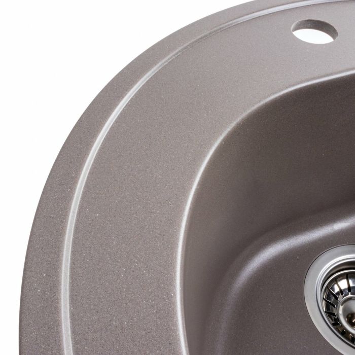Гранітне миття для кухні Platinum 510 LUNA матова Дюна