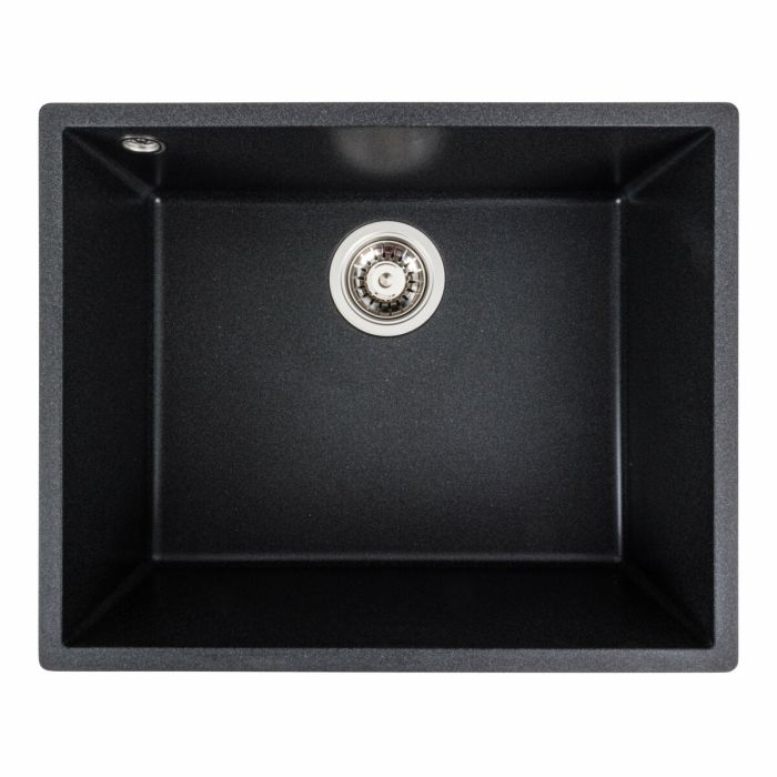Гранітне миття для кухні Platinum 5444 OASIS матовий Карбон