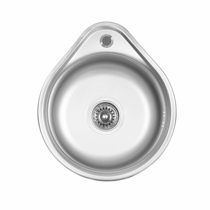 Кухонная мойка из нержавеющей стали Platinum САТИН 4539 (0,6/170 мм), R
