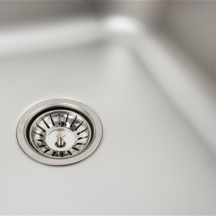 Кухонная мойка из нержавеющей стали Platinum ДЕКОР 8050 L (0,7/160 мм)