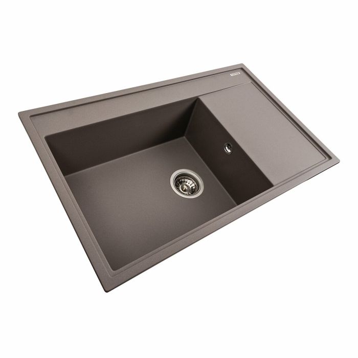 Гранитная мойка для кухни Platinum 7950 AZURIT матовая Дюна