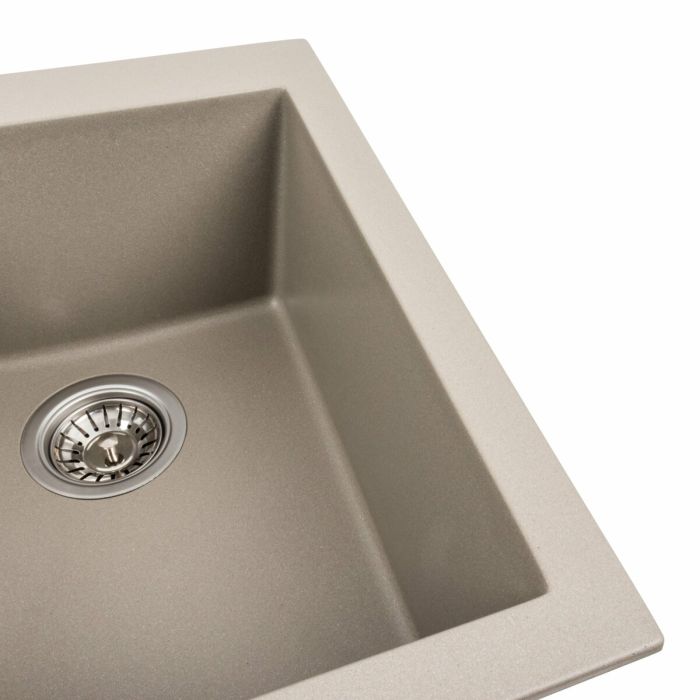 Гранітне миття для кухні Platinum 4150 SOKIL матовий Титан