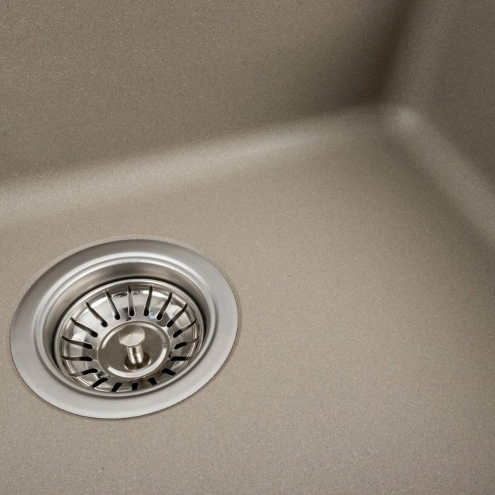 Гранітне миття для кухні Platinum 5852 VESTA матовий Титан