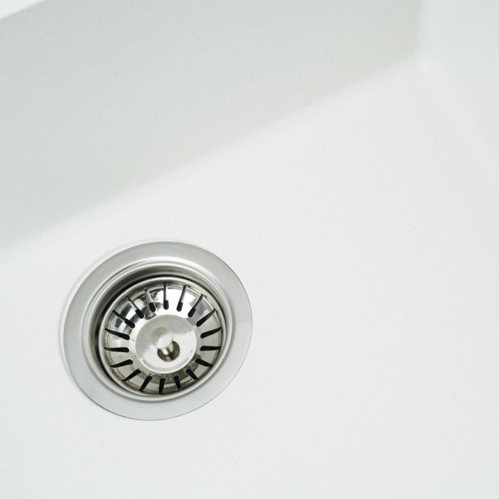 Гранітне миття для кухні Platinum 5444 OASIS матова Біла