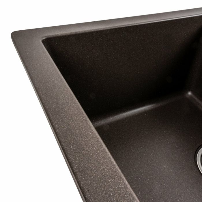 Гранітне миття для кухні Platinum 7850W TOSKANA матова Темна скеля