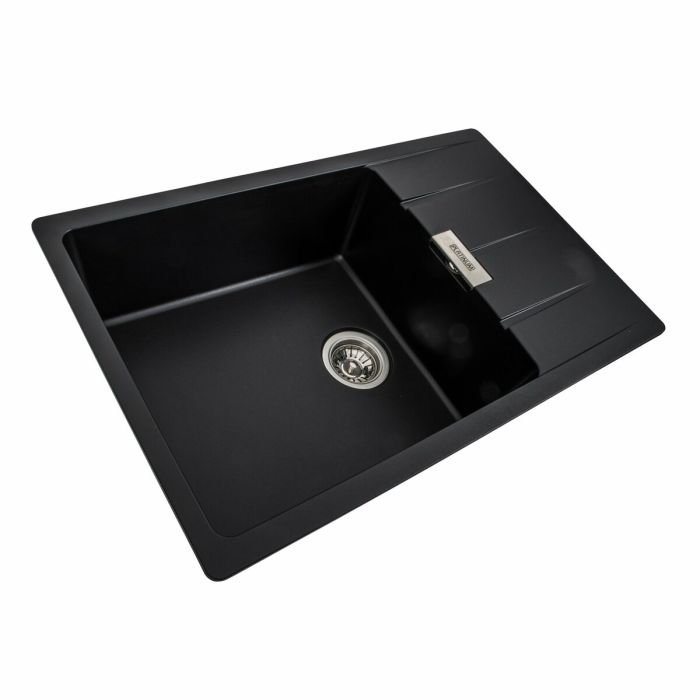 Гранітне миття для кухні Platinum 7850 ROMA матове (чорне), L