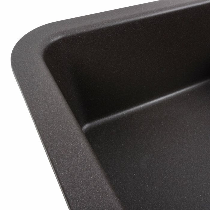 Гранітне миття для кухні Platinum 7850 CUBE матовий Гренадін