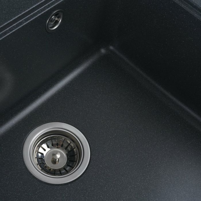 Гранітне миття для кухні Platinum 5852 VESTA матова Антрацит