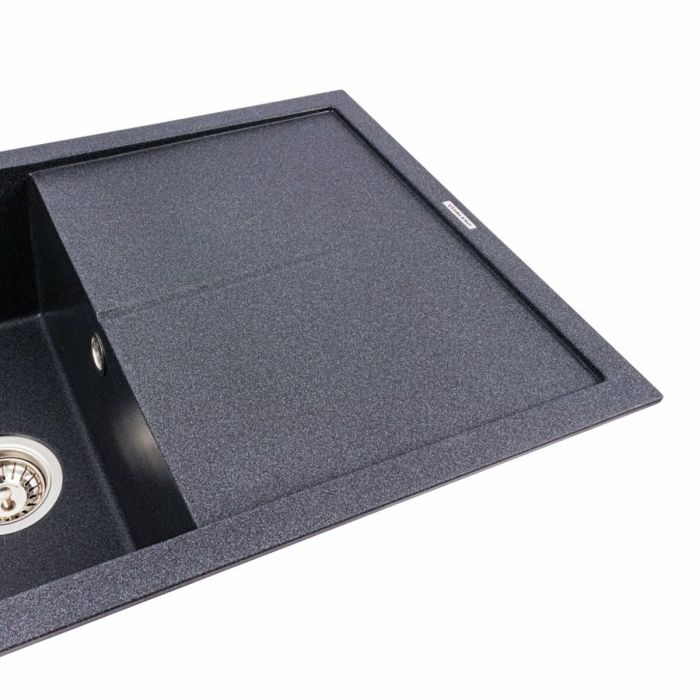 Гранитная мойка VALESO 7950 MAGNUM (карбон, матовая)
