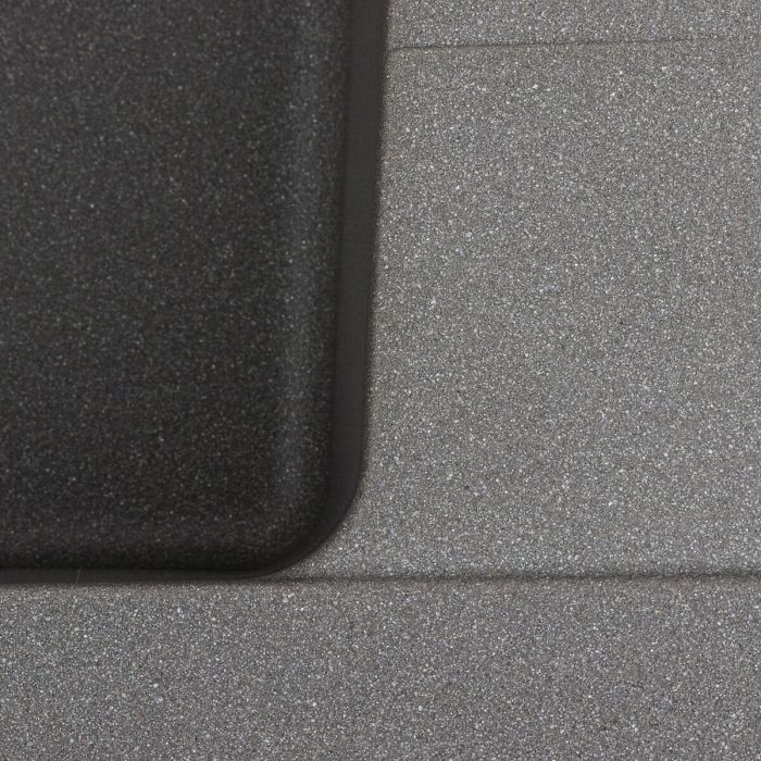 Гранітне миття для кухні Platinum 6250 ZIRKONE матовий Сірий мусон