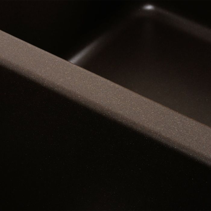 Гранитная мойка для кухни Platinum 7950 Equatoria матовый Темная скала