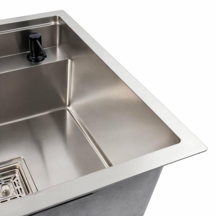 Кухонная мойка скрытая нержавеющая сталь Platinum TZ 50*50