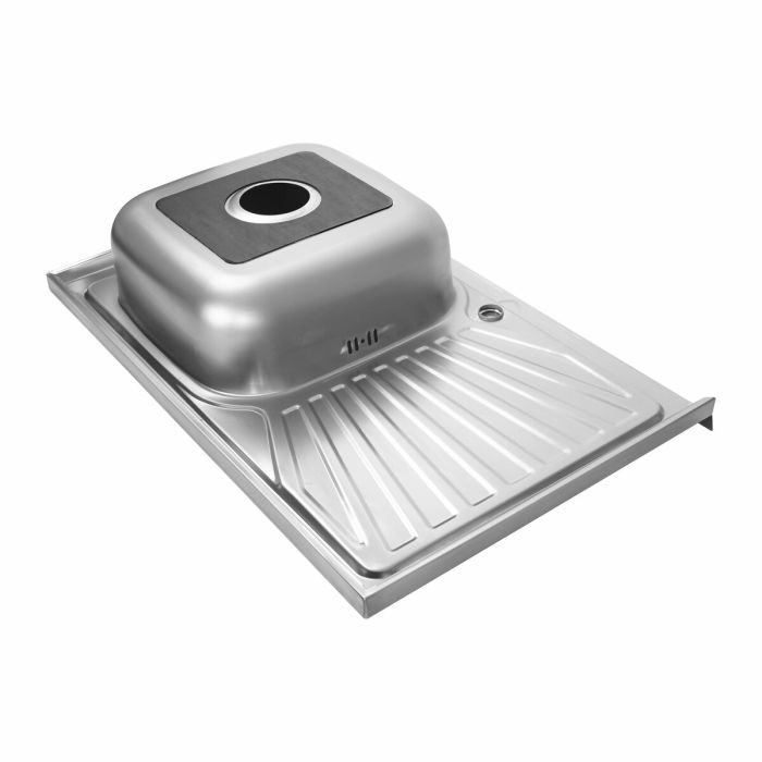 Кухонная мойка из нержавеющей стали Platinum 8050 R САТИН (0,7/160 мм)
