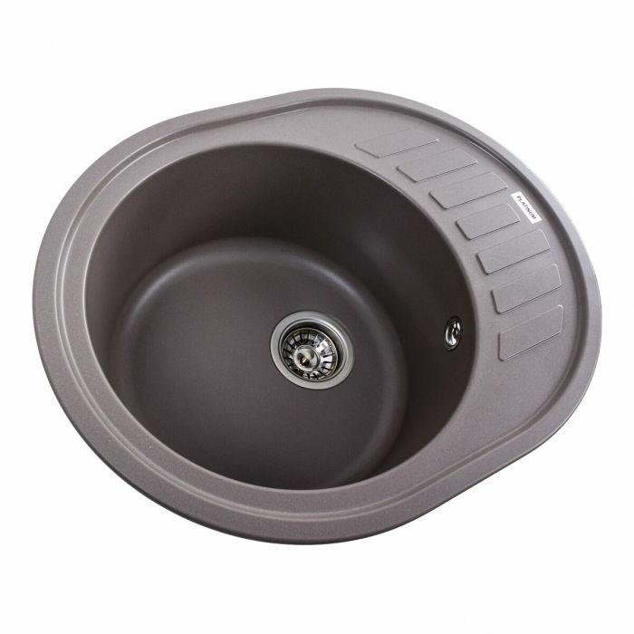 Гранитная мойка для кухни Platinum 6250 SOUL матовая Дюна