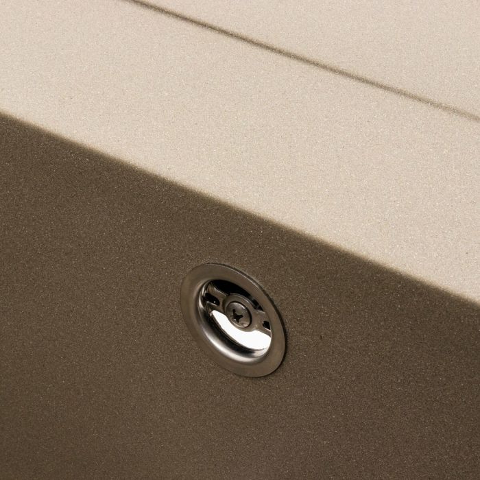 Кухонная мойка гранитная матовая 7050 CASCADA VALESO Титан