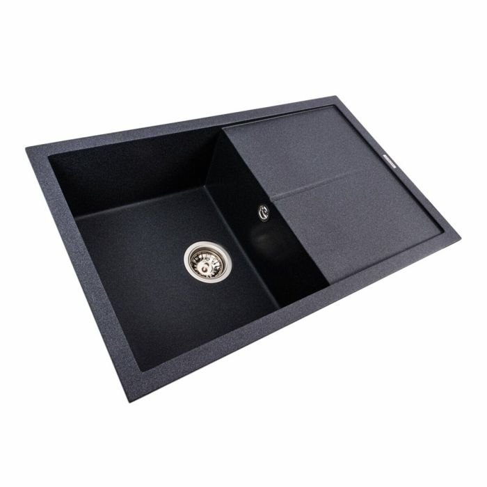 Гранитная мойка VALESO 7950 MAGNUM (карбон, матовая)