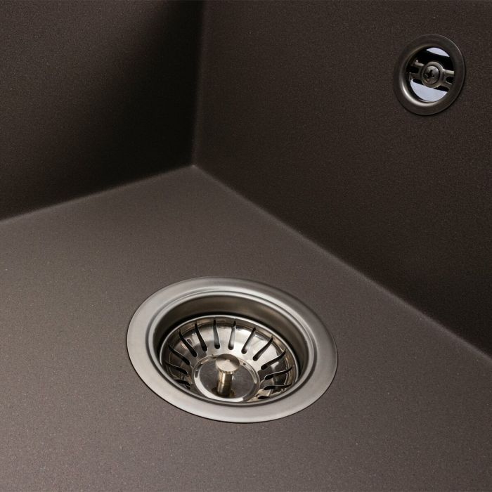 Гранитная мойка для кухни Platinum 7950 AZURIT матовая Дюна