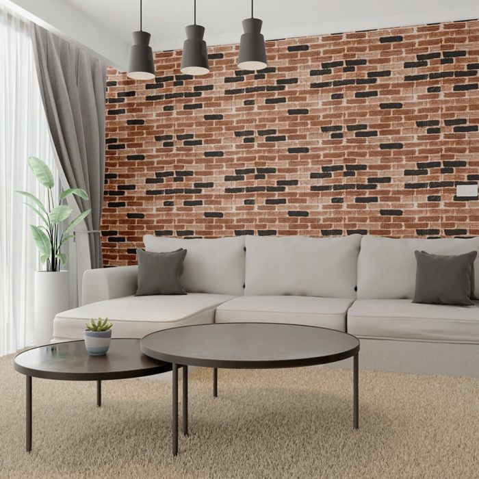 Панель стеновая 3D classical brick (346-2) 700х770х2мм (D) SW-00001915