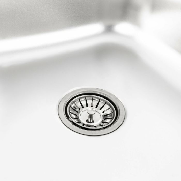 Кухонная мойка из нержавеющей стали Platinum САТИН 8060 R (0,7/160 мм)