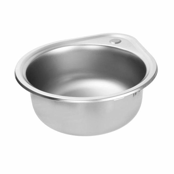 Кухонная мойка из нержавеющей стали Platinum САТИН 4539 (0,6/170 мм), R