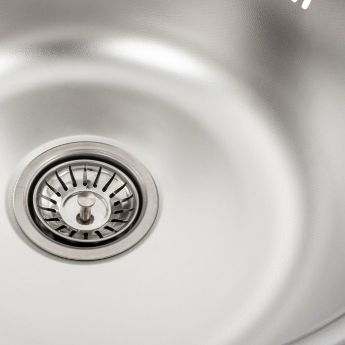 Кухонная мойка из нержавеющей стали Platinum ДЕКОР 4539 (0,6/170 мм)