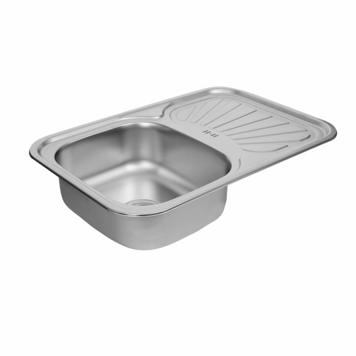 Кухонная мойка из нержавеющей стали Platinum САТИН 7549 (0,8/180 мм), L