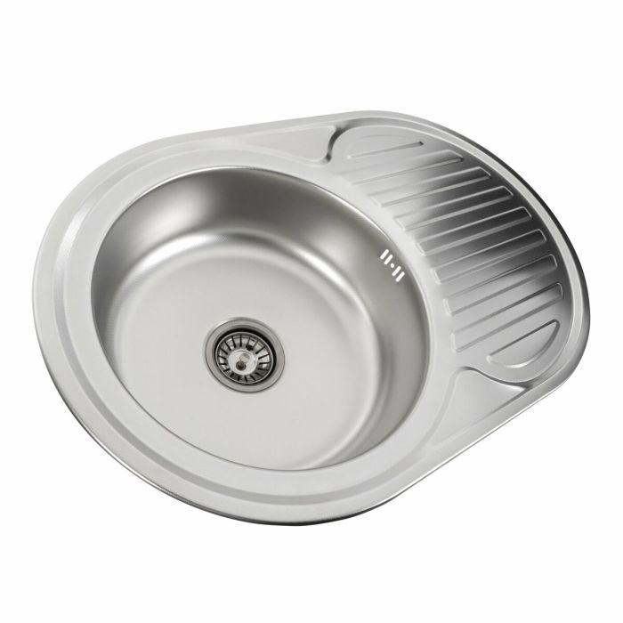 Кухонная мойка из нержавеющей стали Platinum ДЕКОР 7750 (0,6/170 мм)