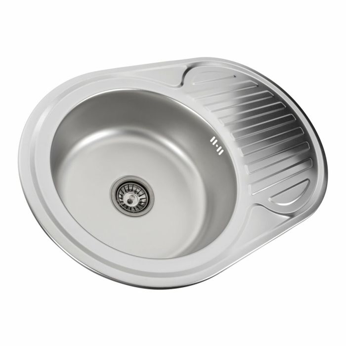 Кухонна мийка із нержавіючої сталі Platinum 7750 САТИН (0.6/170 мм)