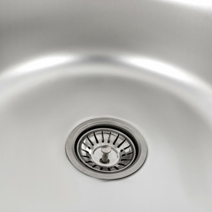 Кухонная мойка из нержавеющей стали Platinum 7750 САТИН (0.6/170 мм), R