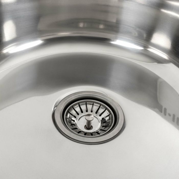Кухонная мойка из нержавеющей стали Platinum 7750 ПОЛИРОВКА (0,6/170 мм), L